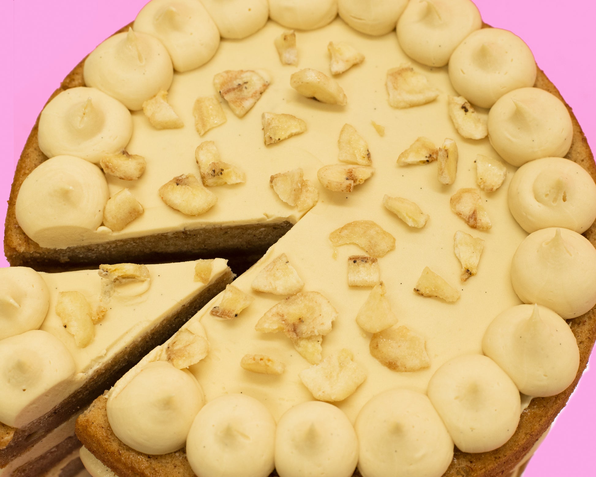 Banana and Caramel Cake - Gluten free