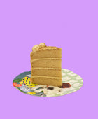 Caramel Coconut Latte Cake - Gluten free