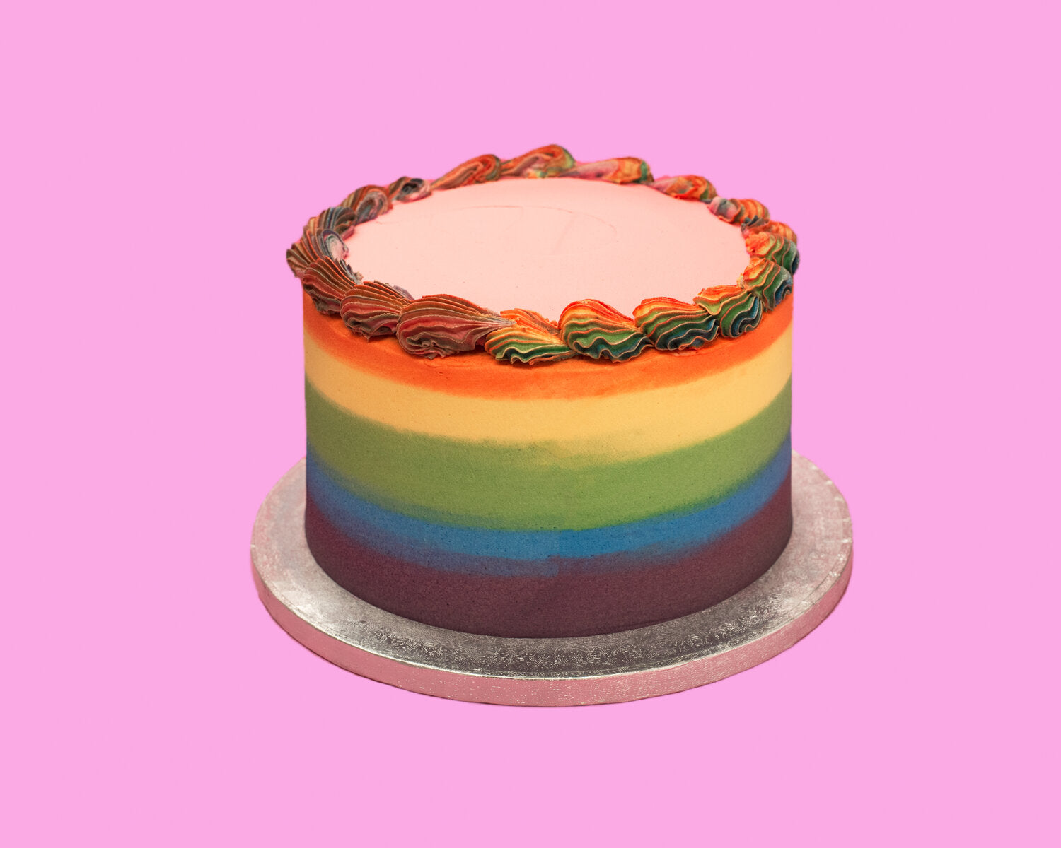 Double Rainbow Cake - Gluten free