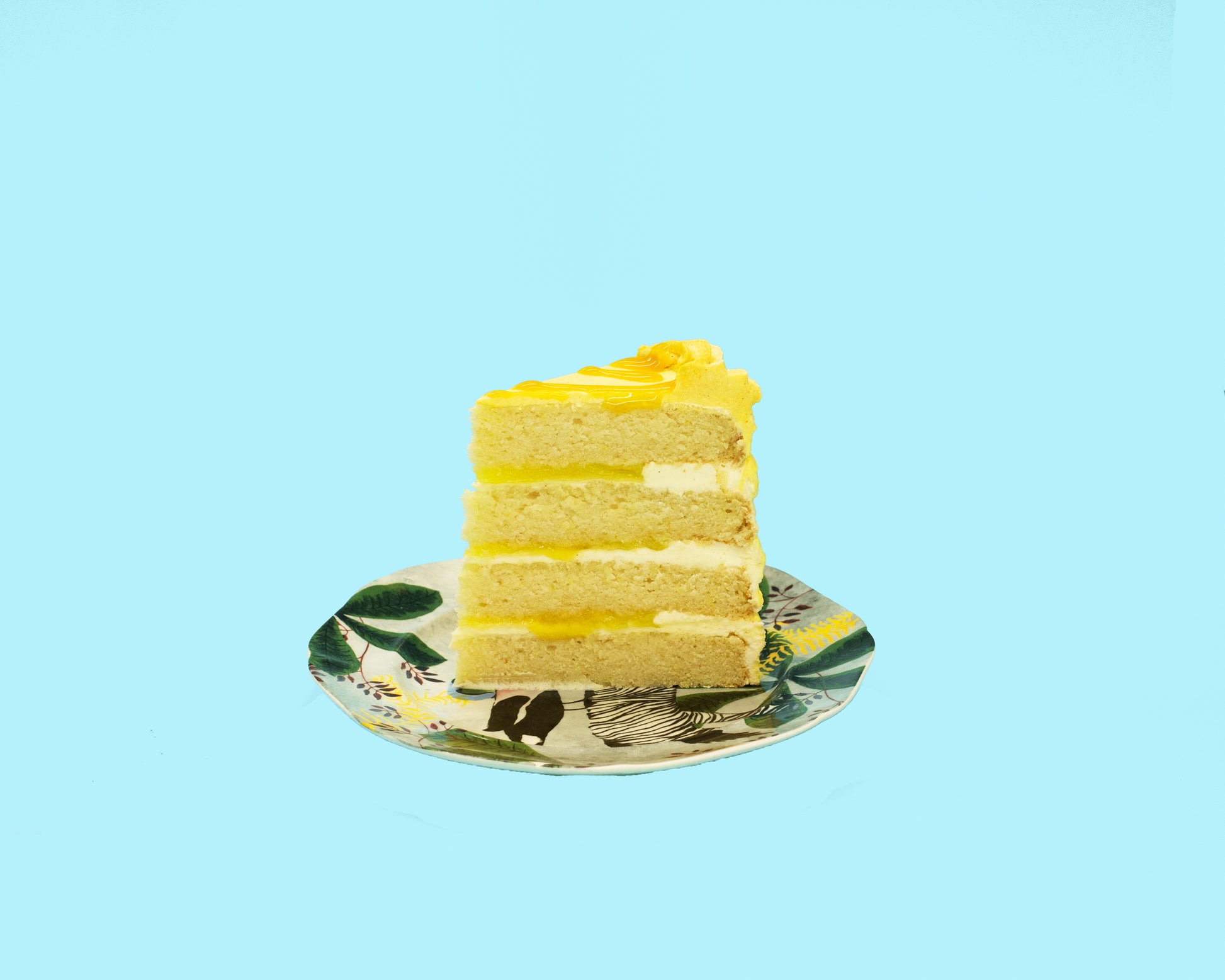 Lemon Curd Cake - Gluten free