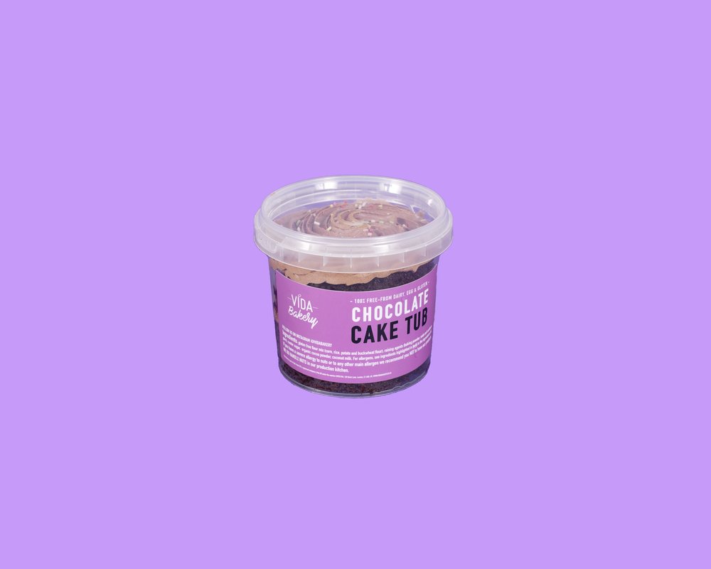 Chocolate Cake Tub