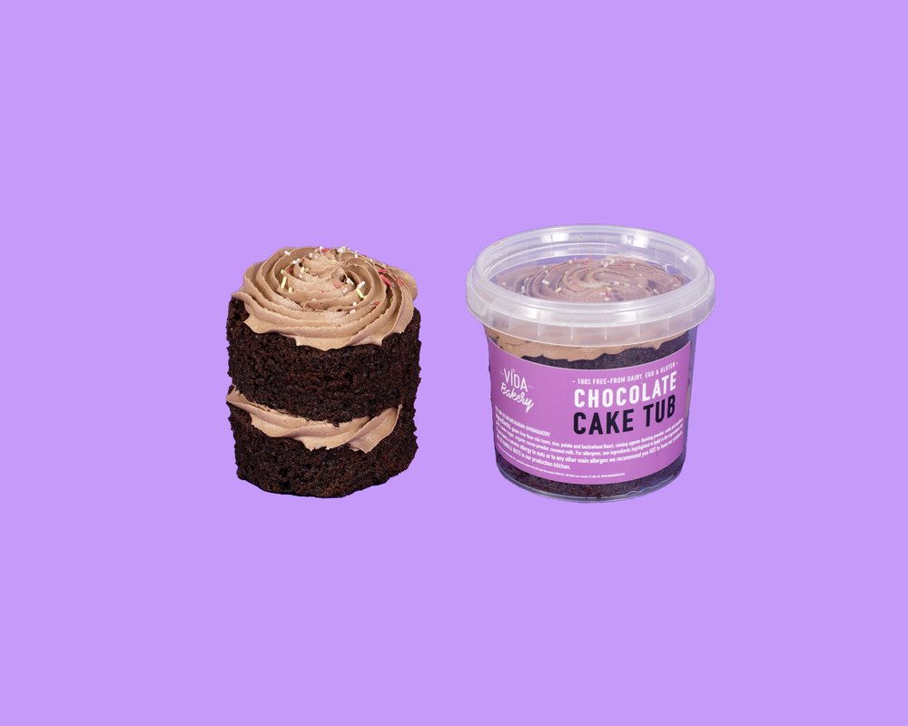 Chocolate Cake Tub