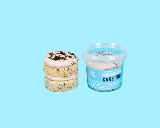 Cookies and Cream Cake Tub